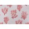 Lacefield Santorini Printed Cotton Drapery Fabric in Geranium 