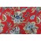 Hamilton Lyons Printed Cotton Drapery Fabric in Cherry