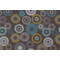 Covington Starburst Printed Cotton Drapery Fabric in Multi 