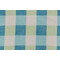 Check Woven Upholstery Fabric in Aqua 