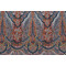 Richloom Saraya Printed Linen Blend Drapery Fabric in Tapestry 