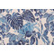 Tommy Bahama Tortuga Bay Printed Polyester Outdoor Fabric in Indigo