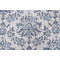 Covington Vanessa Printed Cotton Blend Drapery Fabric in 51-Denim