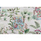 Thibaut Tropical Fantasy F95768 Printed Drapery Fabric in Green & Blue
