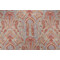 P Kaufmann Fairfax Printed Cotton Blend Drapery Fabric in Spice 