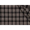 PK Lifestyles Clyde Woven Upholstery Fabric in Ebony