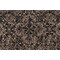 Covington Pricilla Damask Upholstery Fabric in 936-Black Tan 