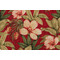 Covington Fiona Printed Linen Blend Drapery Fabric in 349-Vintage Red 