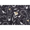 Elana Gabrielle Birdsong Printed Cotton Drapery Fabric in Coal for PK Lifestyles