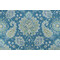 Richloom Codagan Printed Linen Blend Drapery Fabric in Oasis 