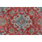 Covington Kapoor Printed Cotton Blend Drapery Fabric in 38-Cinnabar 