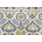Merna Tapestry Upholstery Fabric in Blue