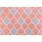 Linman Printed Cotton Drapery Fabric in Mango