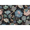 Belle Maison Adira Printed Cotton Drapery Fabric in Onyx 