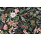 Belle Maison Rosabella Printed Cotton Drapery Fabric in Forest 