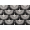 Genevieve Gorder Flock Printed Polyester Outdoor Fabric in Midnight