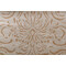 Fonthill Pushkin Damask Hand-Printed Velvet Decorator Fabric in Old Gold