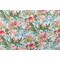Tommy Bahama Fleur Le Mar Printed Polyester Outdoor Fabric in Papaya