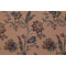 Scalamandre Gobelin Tapestry Upholstery Fabric in Green/Blue/Brown on Cocoa
