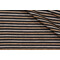 Scalamandre Woven Chenille Upholstery Fabric in Black/Gold