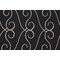 Scalamandre Ayesha Woven Chenille Upholstery Fabric in Onyx