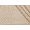 Fonthill Dotty Velvet Upholstery Fabric in Eggshell/Toast