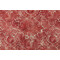 Waverly Damask Sarong Printed Cotton Blend Drapery Fabric in Poppy