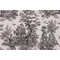 Premier Prints Jamestown Toile Printed Cotton Drapery Fabric in Black/White