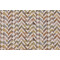Crypton Mod Chevron High Performance Woven Upholstery Fabric in Vintage