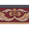 Scalamandre Bordure Medieval 6&#39;&#39; Tapestry Border Fabric in Gold/Blue/Red