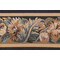 Scalamandre Vercelli Border 6'' Tapestry Border Fabric in Gold/Olive