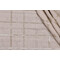 Platinum Box Sheer Applique Drapery Fabric in Platinum