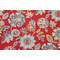 Richloom Daelyn Printed Polyester Outdoor Fabric in Cherry