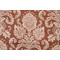 Thibaut Sabeen F97904 Printed Linen Drapery Fabric in Brown