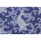 Ronnie Gold Design Pisces Printed Cotton Drapery Fabric in Aegean for Home Accent Fabrics