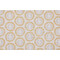 PK Lifestyles Nesting Printed Cotton Drapery Fabric in Gold 