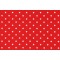 Premier Prints Mini Dot Printed Poly Outdoor Fabric in Rojo 