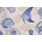 Richloom Sealife Printed Polyester Outdoor Fabric in Marine 