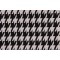 Premier Prints Large Houndstooth Printed Cotton Drapery Fabric in Black/White