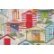 Richloom Beach Hut Printed Poly Outdoor Fabric in Cabana 