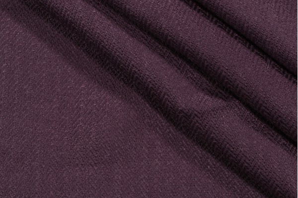 Thibaut Solid Woven Decorator Fabric in Plum 
