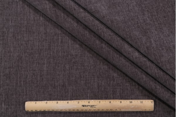 Crypton Bennett High Performance Chenille Upholstery Fabric in Smoke 