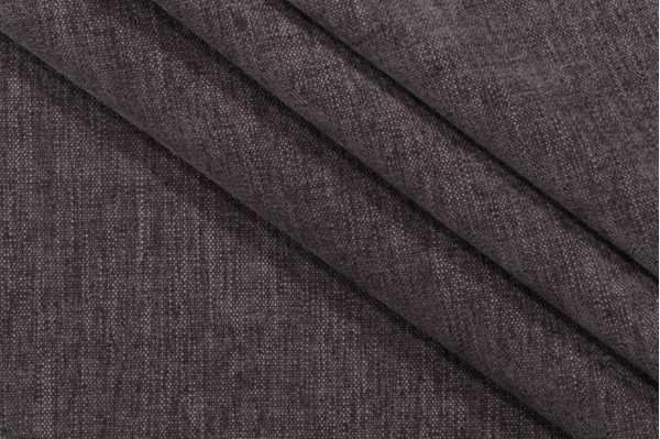 Crypton Bennett High Performance Chenille Upholstery Fabric in Smoke 