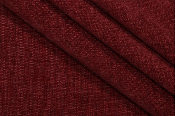Crypton Bennett High Performance Chenille Upholstery Fabric in Rosewood 