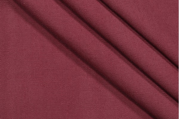 Sample of Hamilton Weathered Linen Decorator Fabric in Berry 