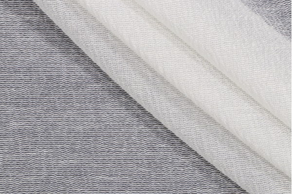 Kaufmann Cloudland Sheer Drapery Fabric in Pearl 