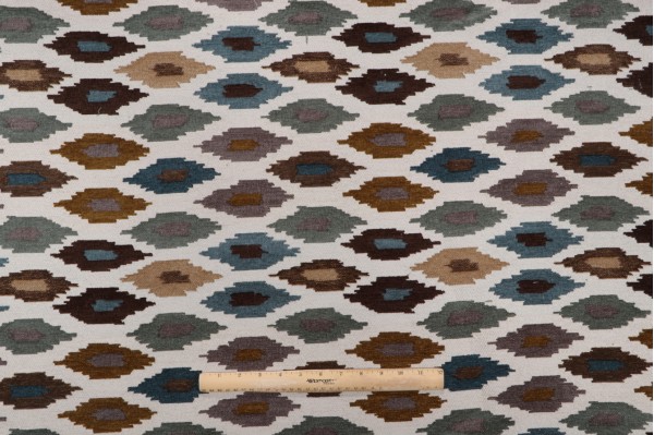 Snappy Woven Chenille Upholstery Fabric in Surf 