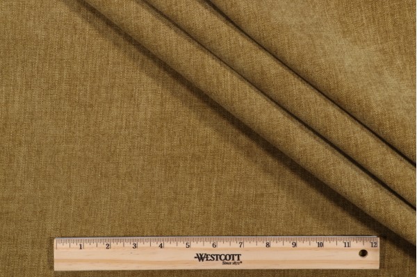 Crypton Bennett High Performance Chenille Upholstery Fabric in Olive 