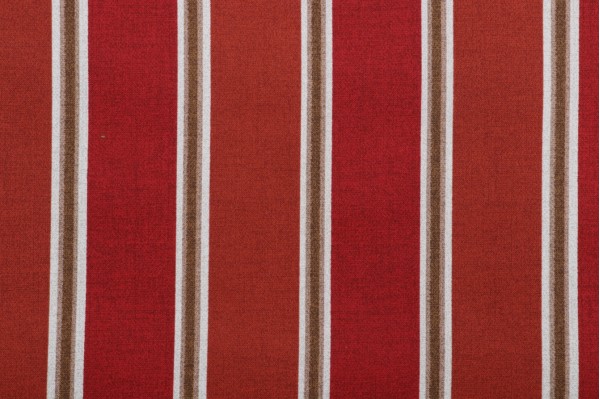 Richloom Albers Printed Polyester Outdoor Fabric in Red 