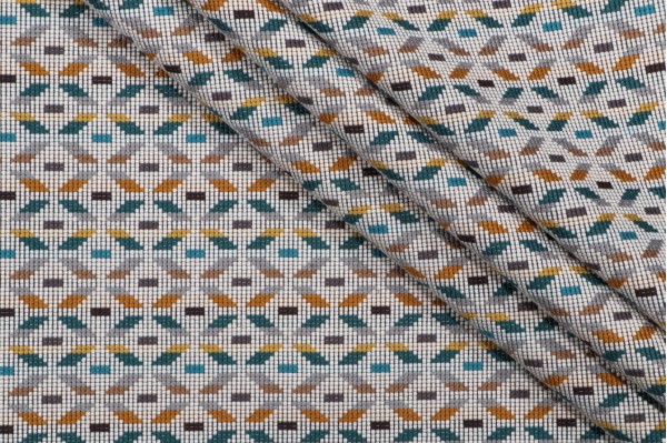 Selma Woven Upholstery Fabric in Bittersweet 